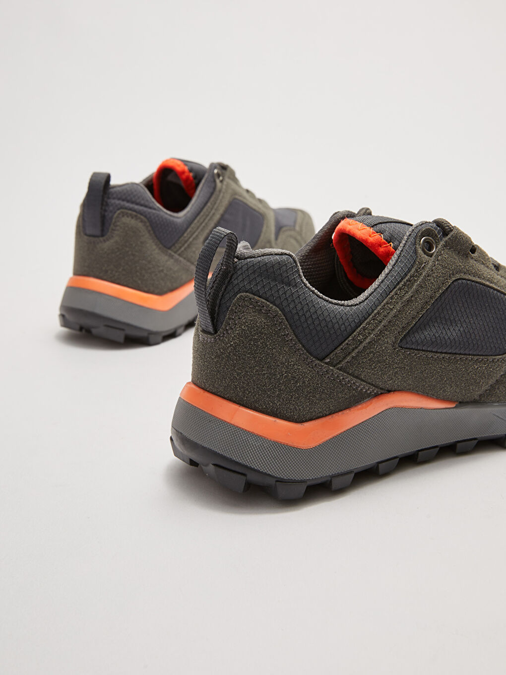 Antrasit Bağcıklı Erkek Trekking Ayakkabı-4