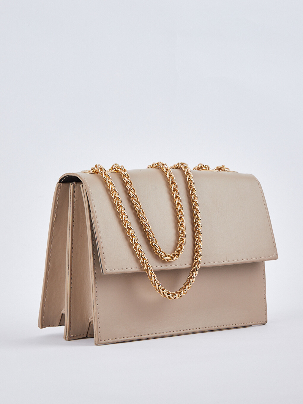 MOON Chain Handle Shoulder Bag