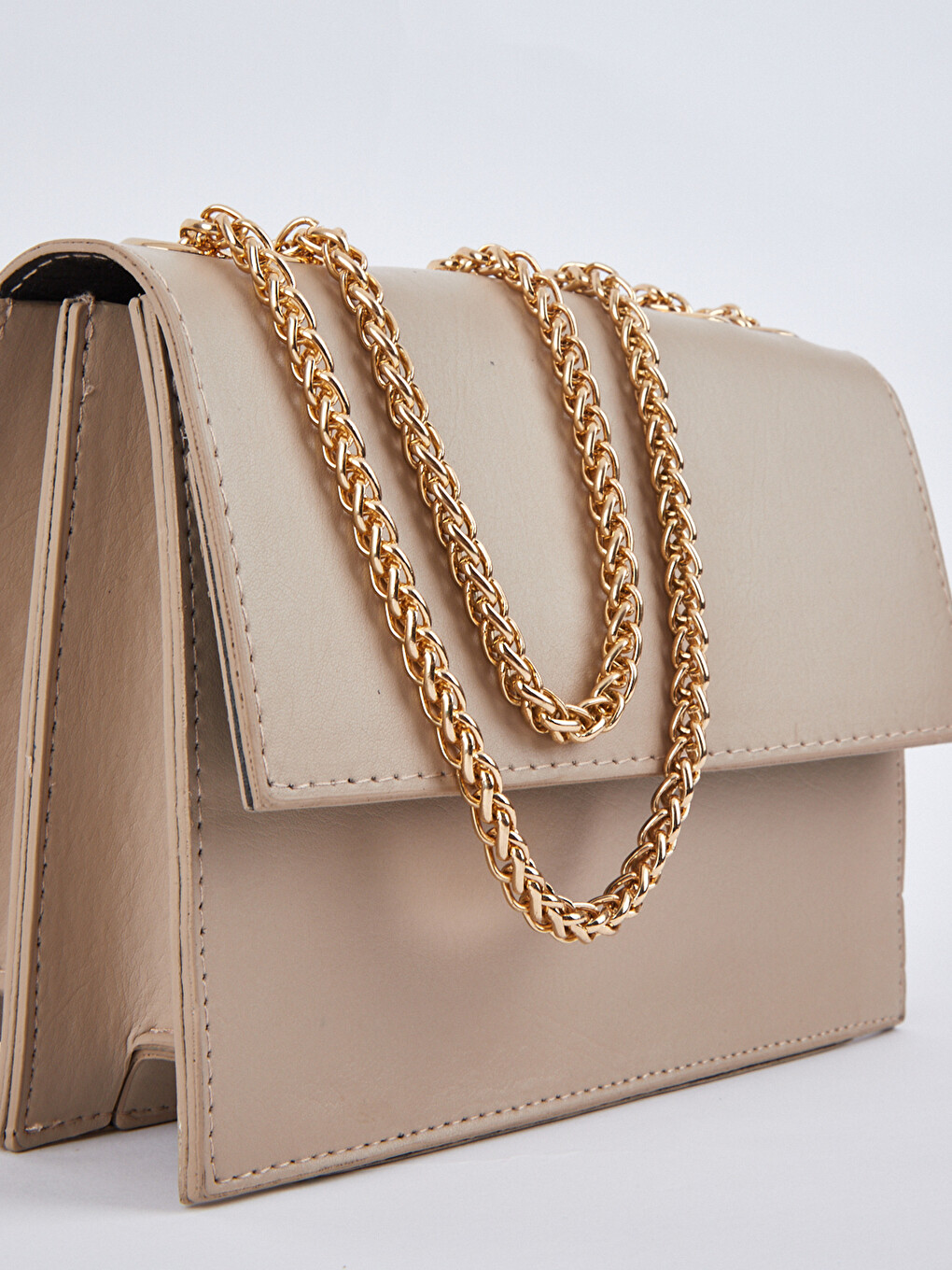 MOON Chain Handle Shoulder Bag-1