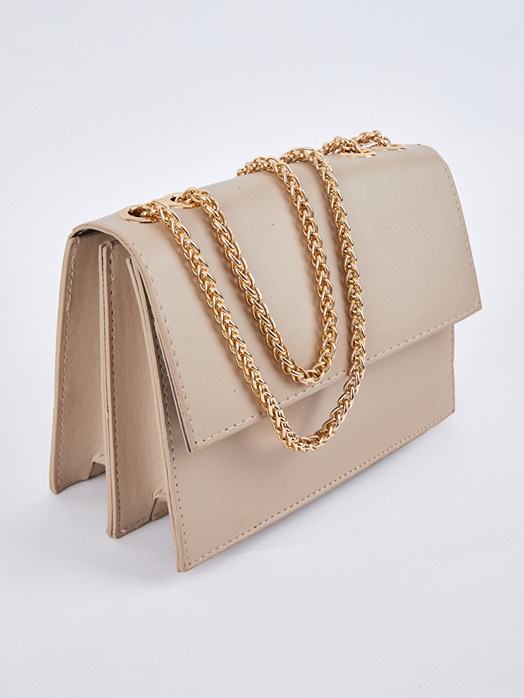 MOON Chain Handle Shoulder Bag-2