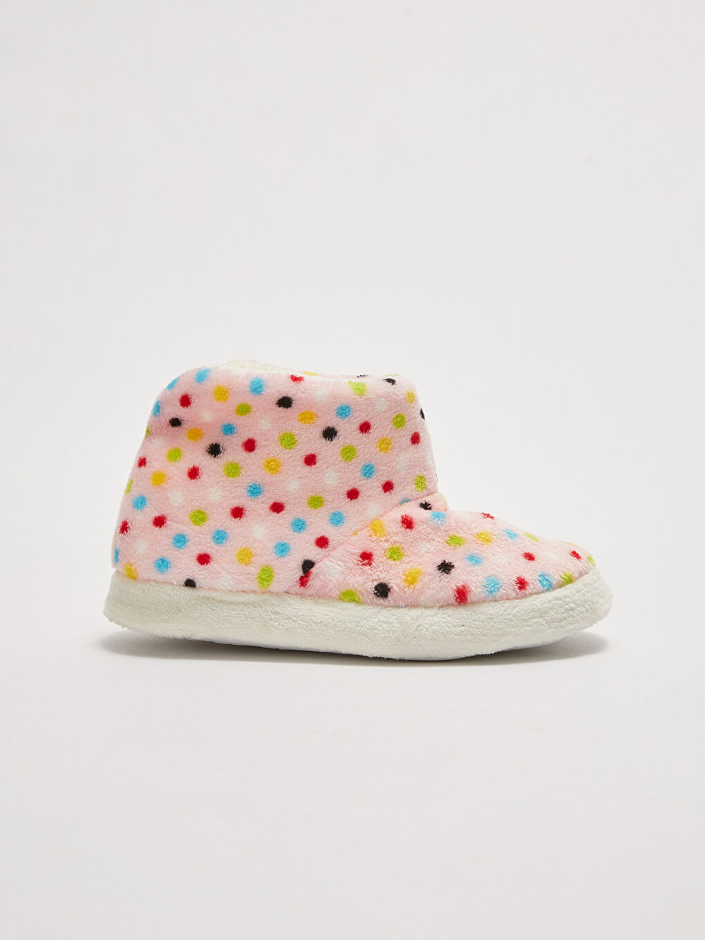 بوتات منزلية للبنات بنقشة البولكا دوت الملونة-1