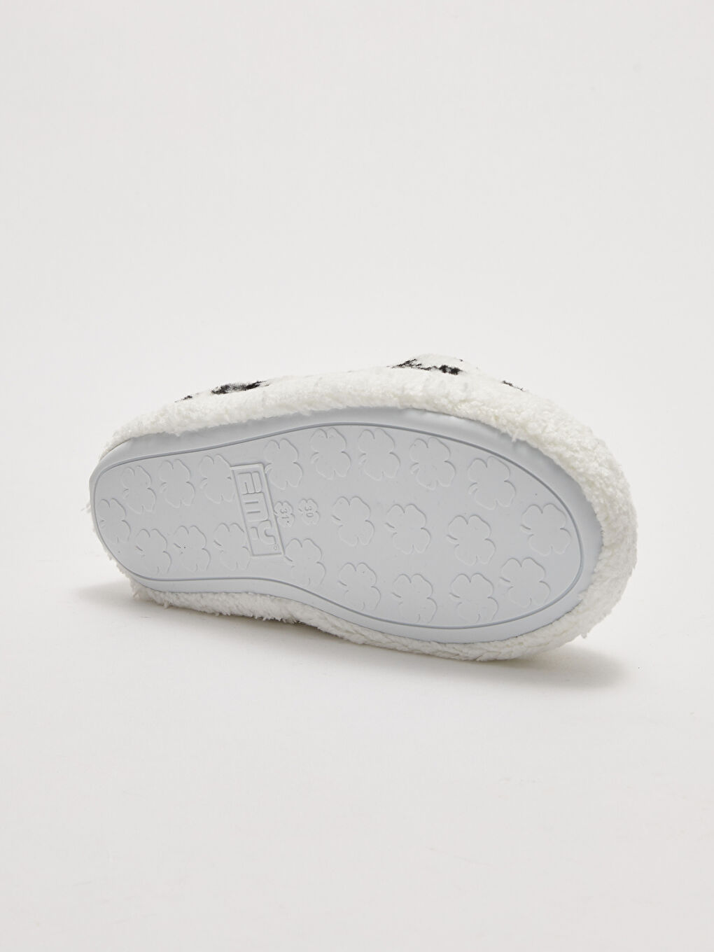 Beyaz Desenli Kız Çocuk Ev Botu-2