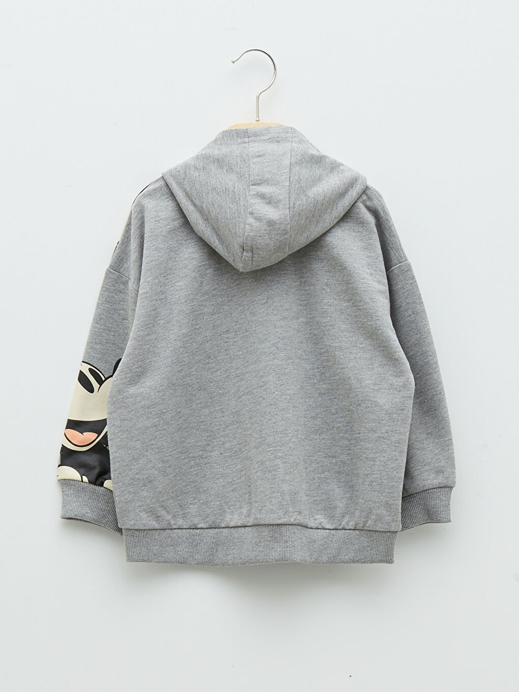 LC Waikiki Hooded Long Sleeve Mickey Mouse Printed Baby Boys' Zip-Up Sweatshirt -W1MB51Z1-D5P