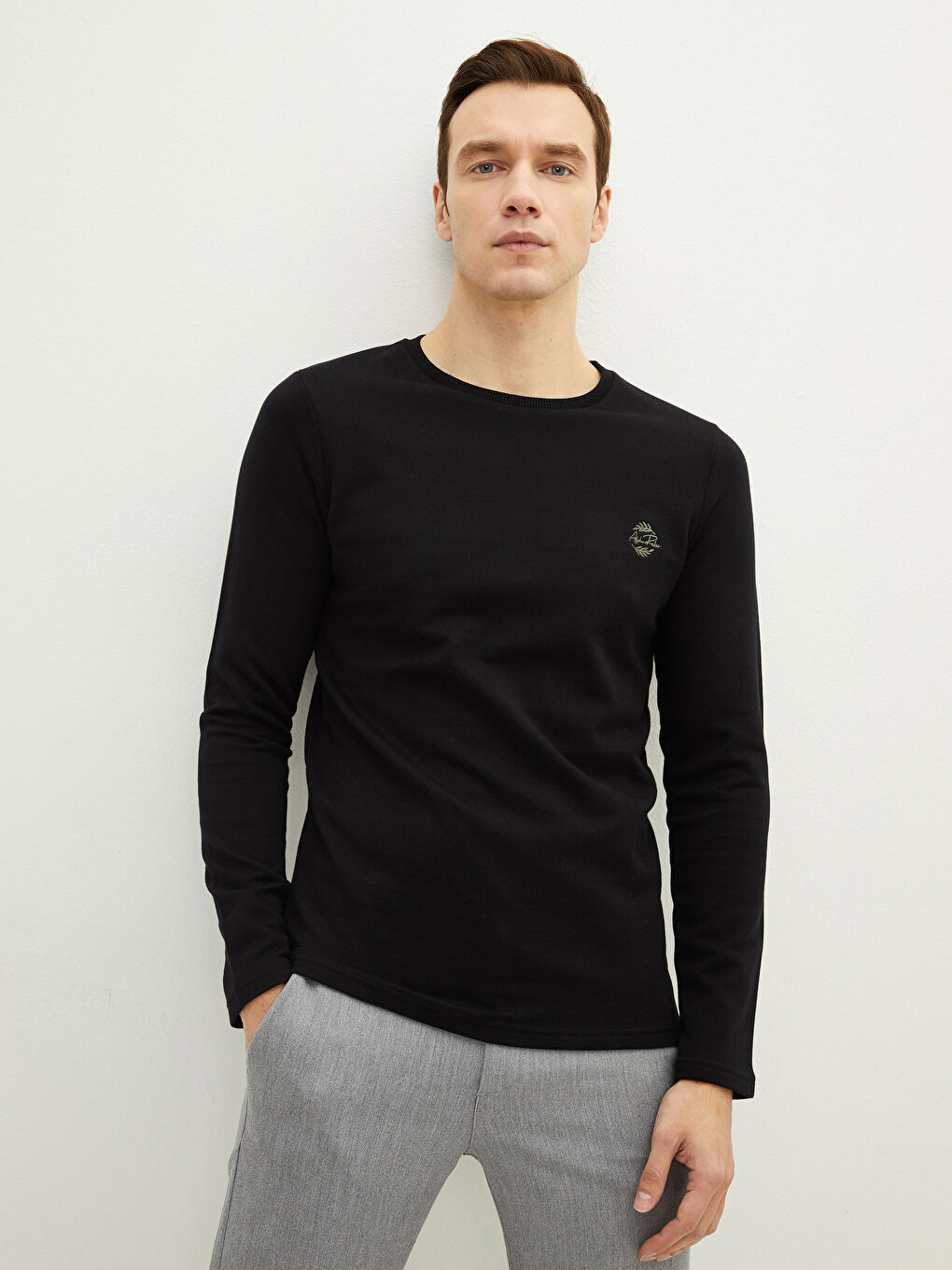 Muškarac CRNA Gornji dio pidžame