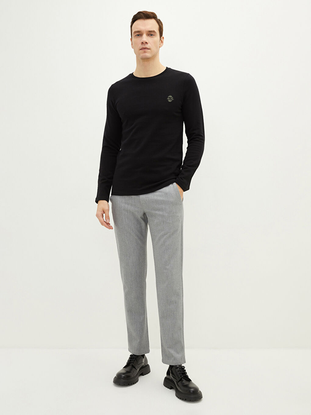 Muškarac CRNA Gornji dio pidžame-2