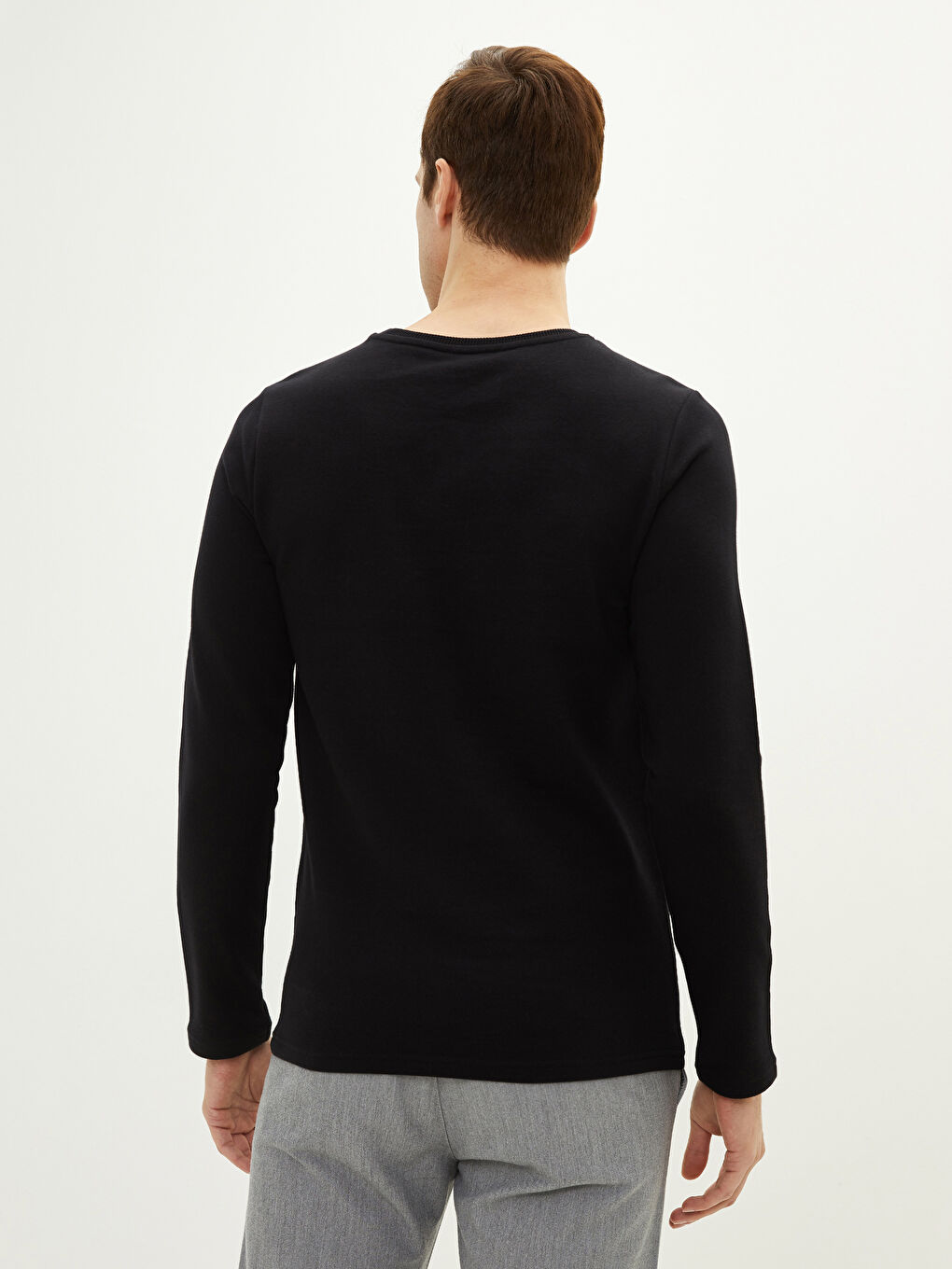 Muškarac CRNA Gornji dio pidžame-4