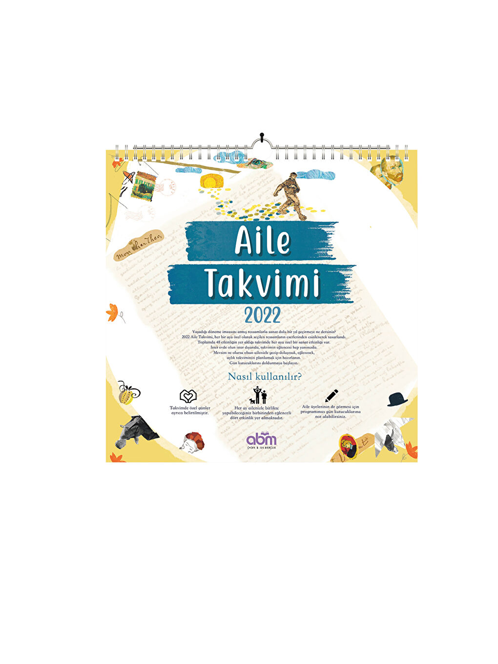 2022 Spiral Family Wall Calendar-1