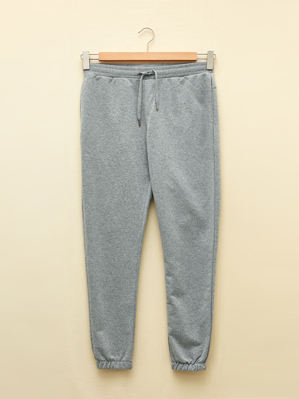 Gri Standart Kalıp Erkek Eşofman Altı-5