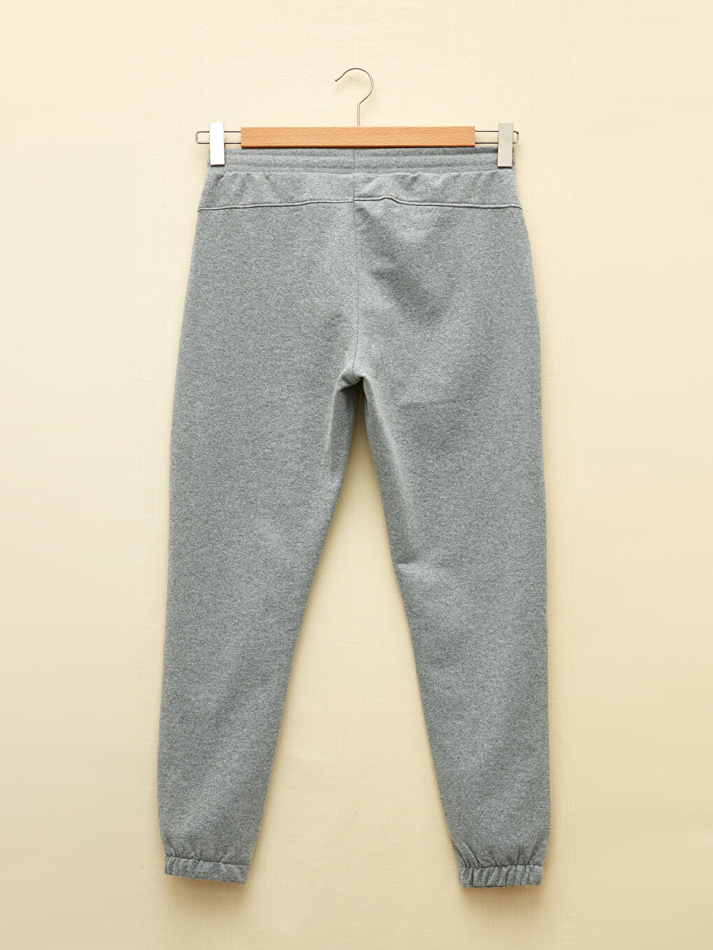 Gri Standart Kalıp Erkek Eşofman Altı-6