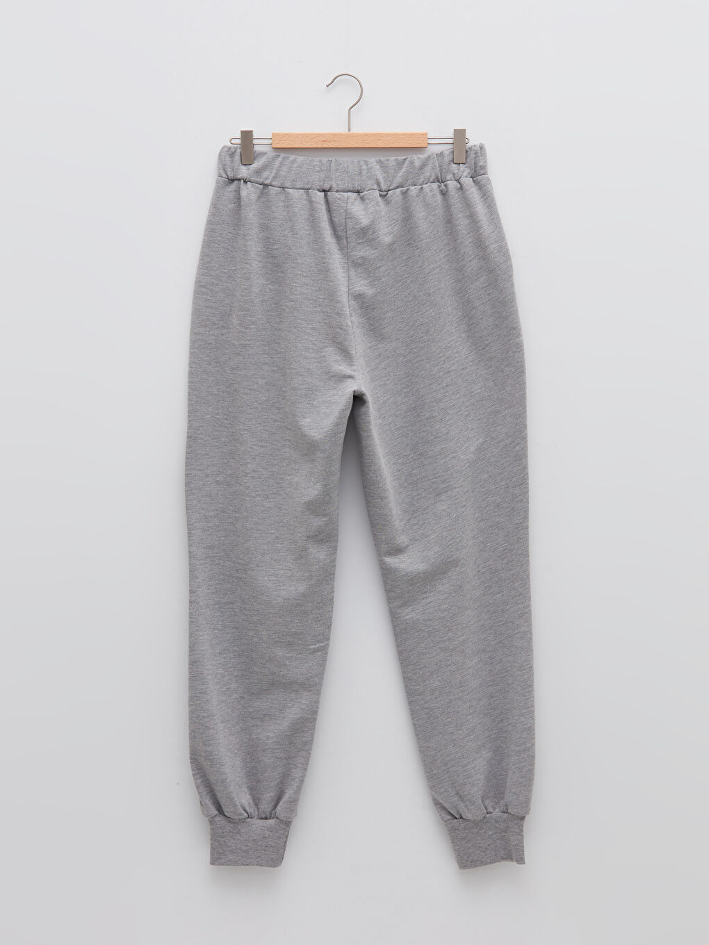 Pantaloni de Trening Jogger pentru Femei cu Talie Elastică, Regular și Buzunare Detaliate-6