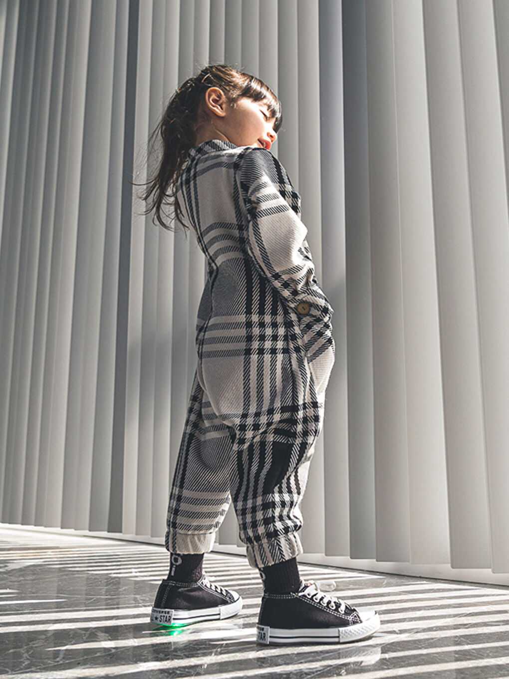 Combinaison pour Bébé Garçons à Manches Longues avec Col Rond-4