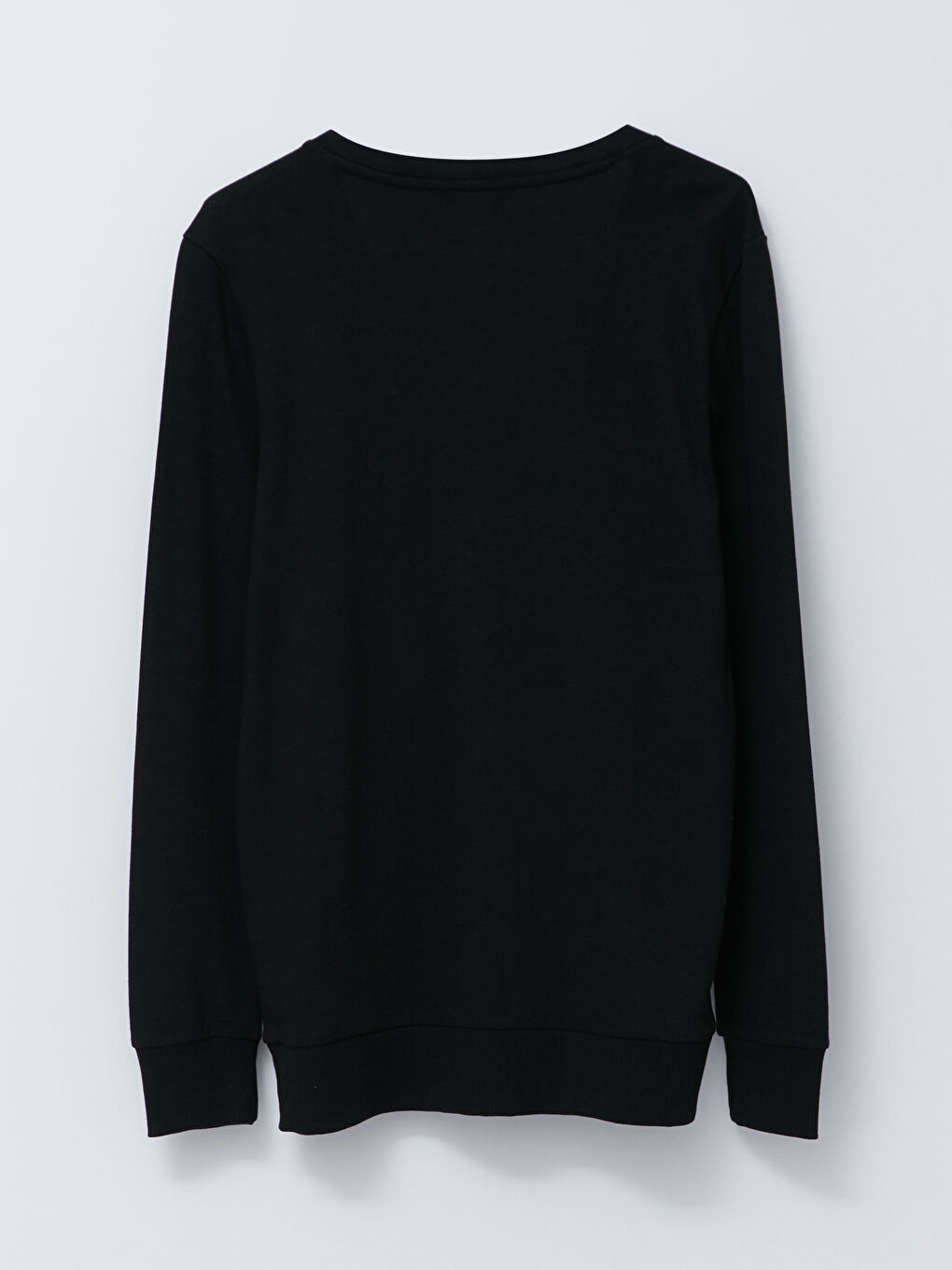 Siyah Standart Kalıp V Yaka Uzun Kollu Erkek Hırka-6