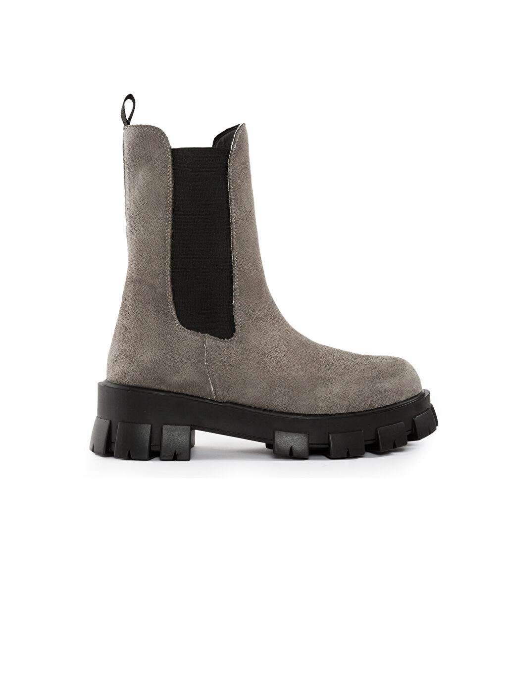 Women's Boots With Elastic Side Thick Sole