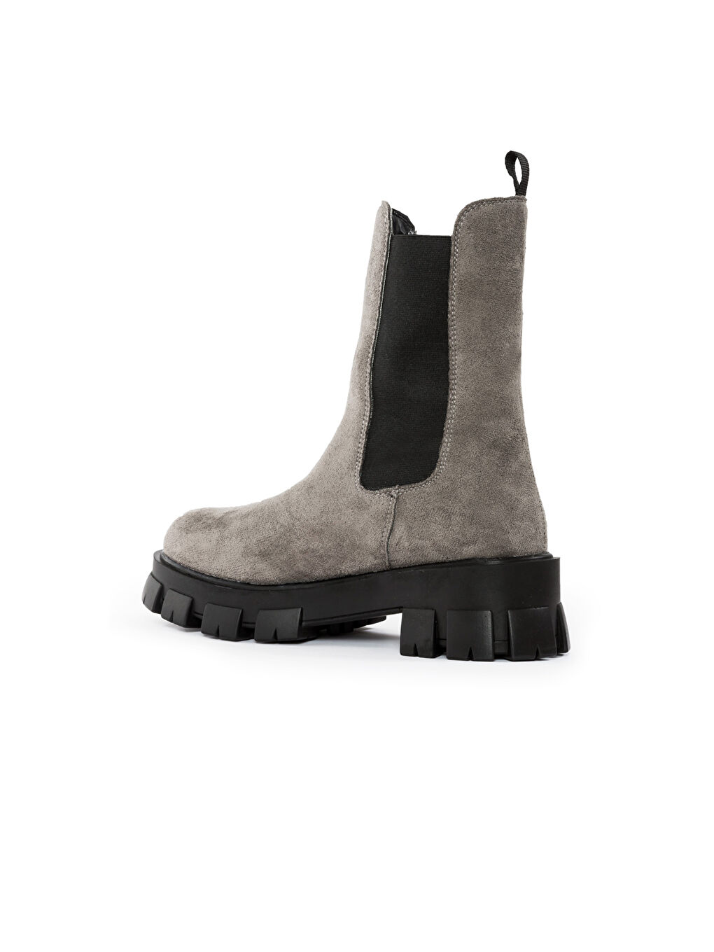 Women's Boots With Elastic Side Thick Sole-3