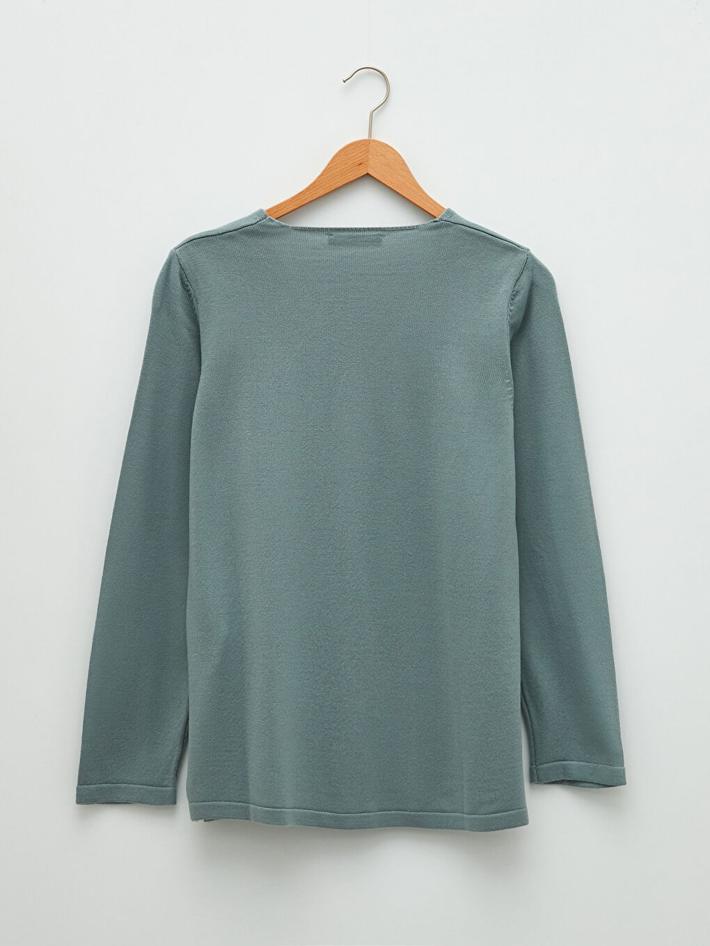 Žena ZELENA Džemper -6