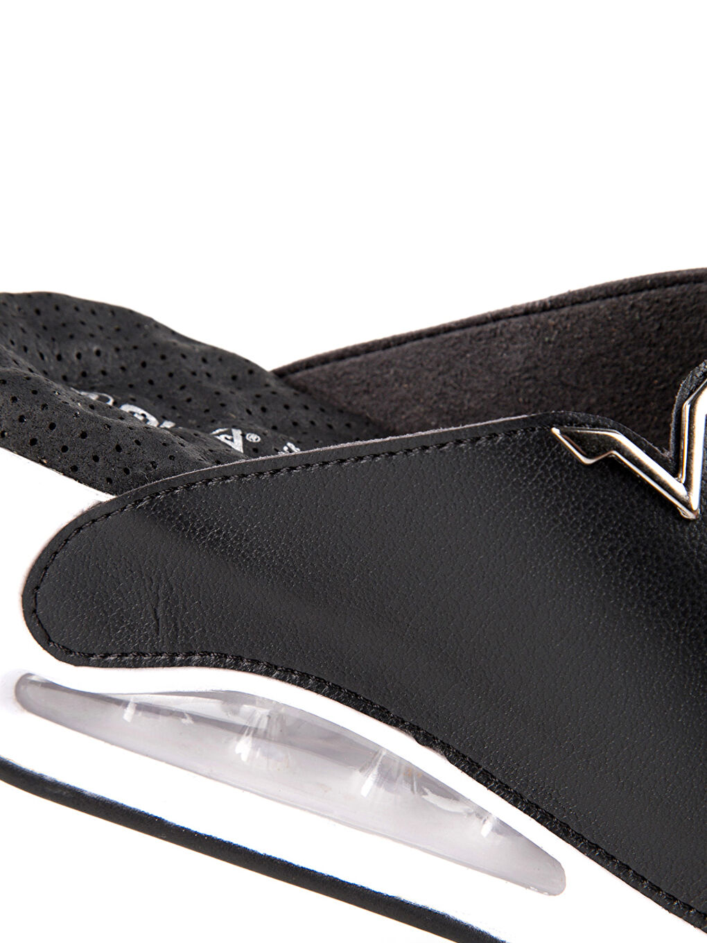 Siyah Kalın Taban Tek Bantlı Kadın Terlik-3