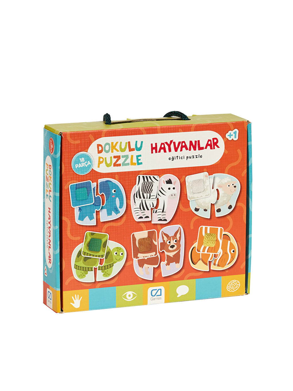 Ca Games Dokulu Puzzle Hayvanlar