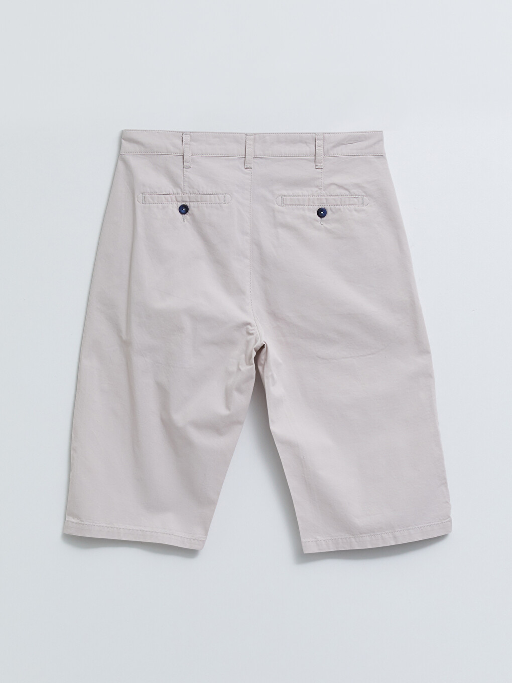 Regular Fit Basic Bermuda Men's Shorts-5