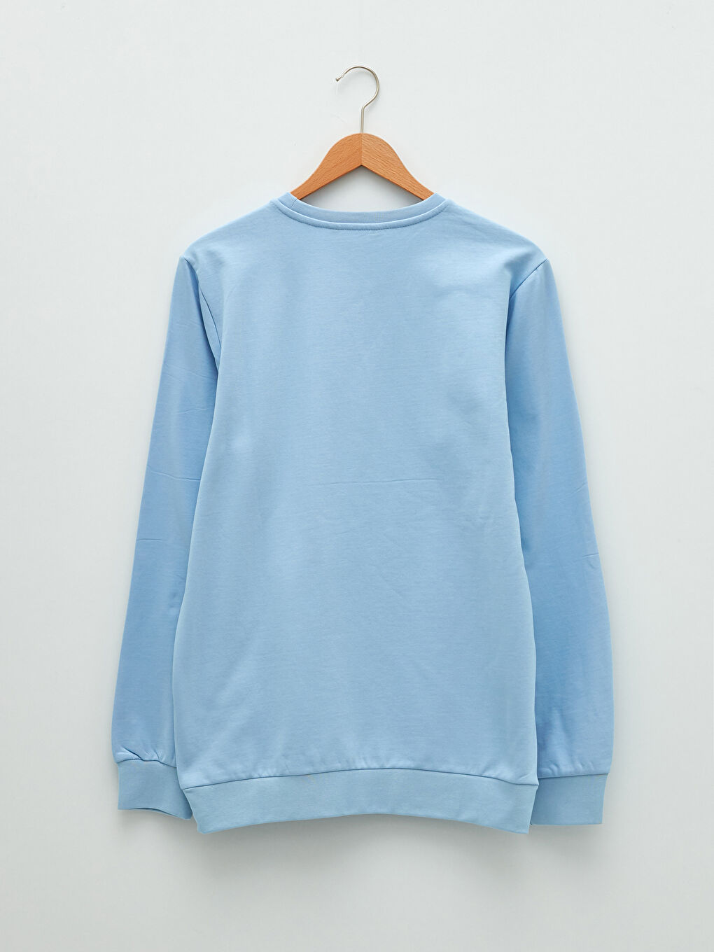 Ерлерге арналған ұзын жеңді кестеленген свитшот-6