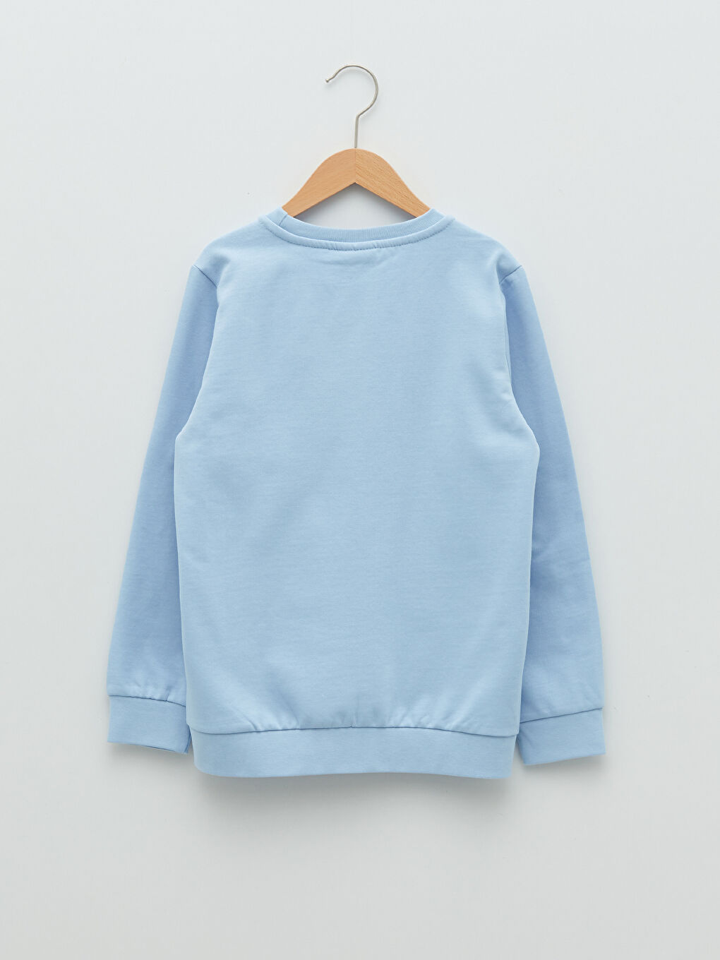 Hanorac cu Guler Rotund Imprimat cu Mânecă Lungă pentru Băieți-1