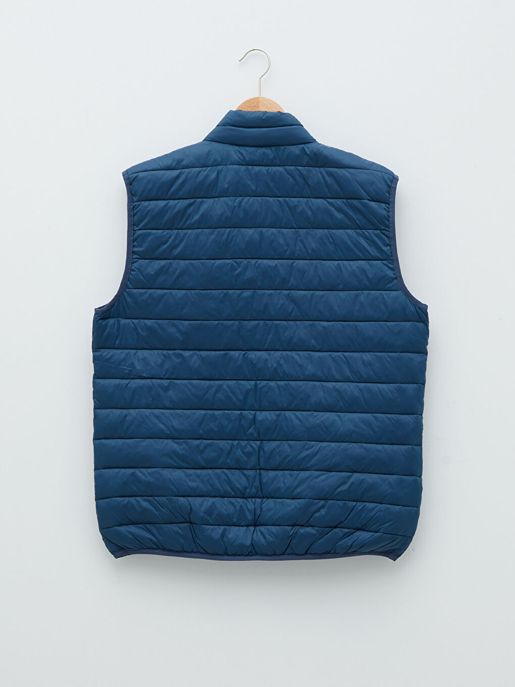 فيست سادة ياقة قمع عادي للرجال-6