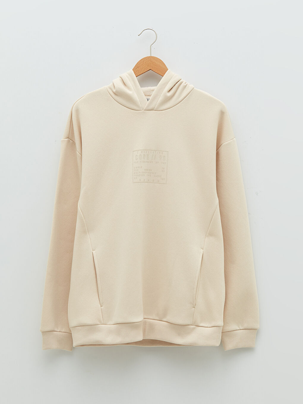 LCW Vision Sweatshirt à capuche imprimé pour hommes à manches longues -S20178Z8-J0E