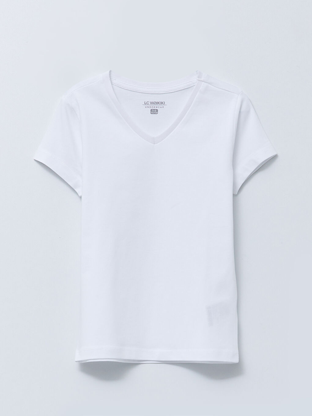 V-Neck Short Sleeve Boy Undershirt -S20179Z4-E5X