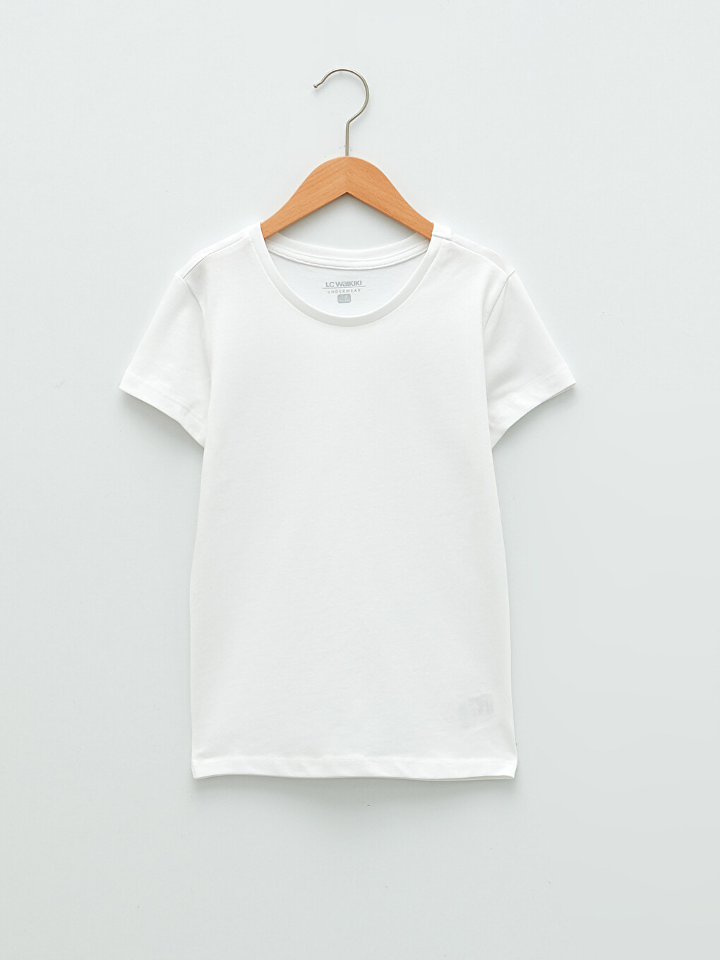  Crew Neck Short Sleeve Boy Undershirt