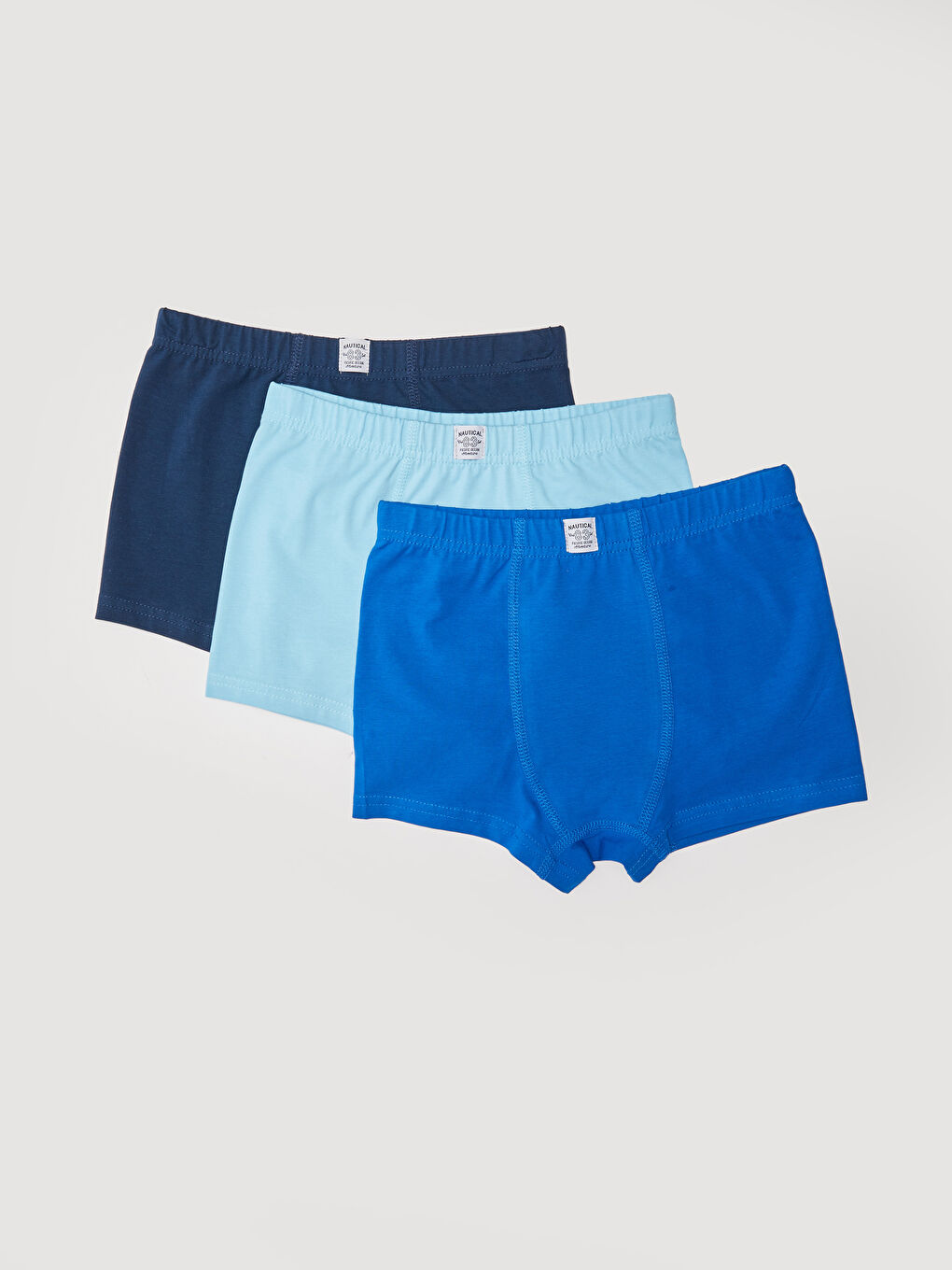 Basic Cotton Boys' Boxer 3-Pack
