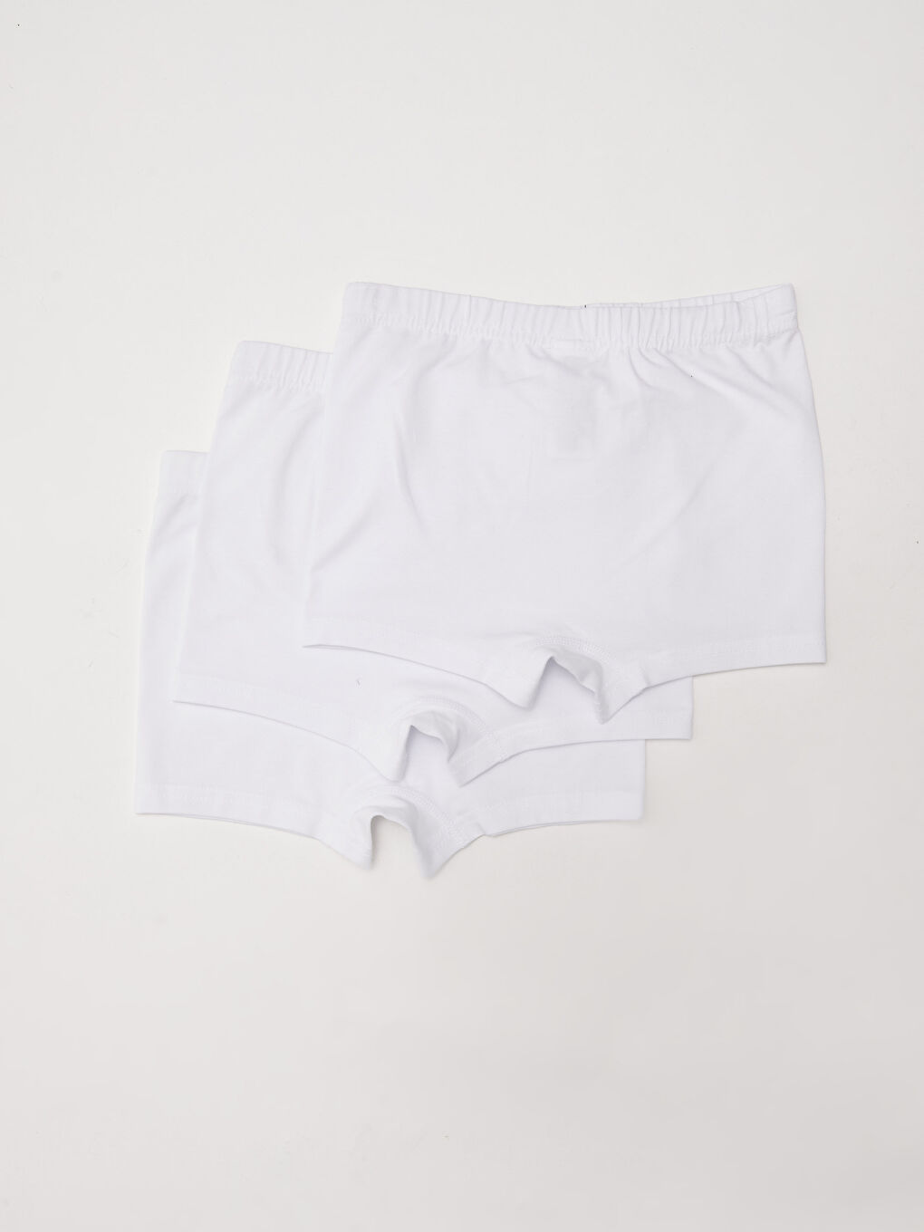 سراويل بوكسر قطنية أساسية للأولاد - عبوة من ٣ قطع-1