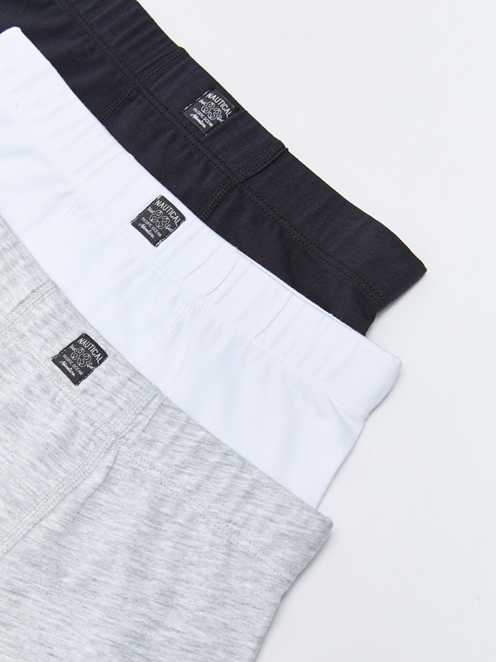 Базовые хлопковые трусы-боксеры для мальчиков, комплект из 3-х штук-2