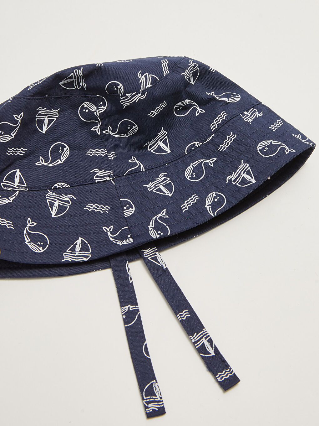 ნაბეჭდი პოპლინის საბავშვო ბიჭის ქუდი-2