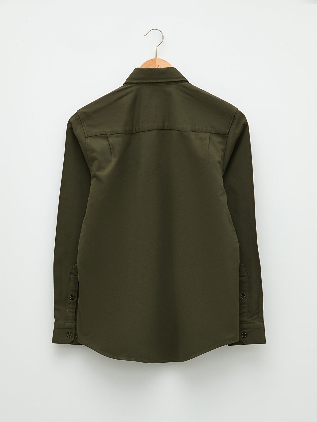 Regular Fit Long Sleeve Gabardine Men's Shirt-6