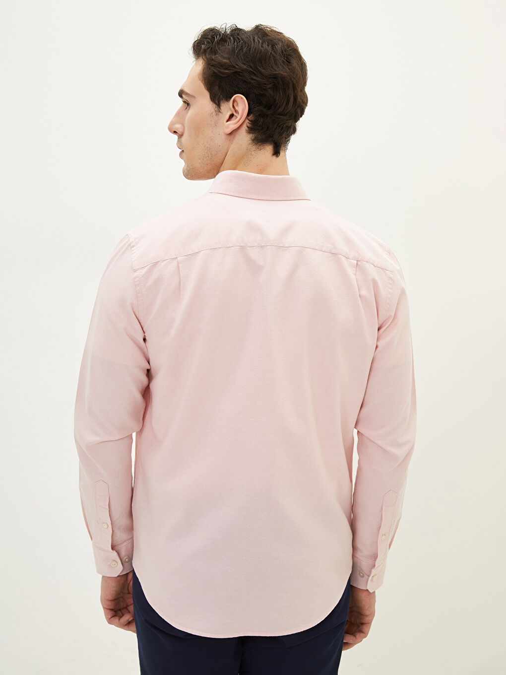 LCWAIKIKI Basic Regular Fit Long Sleeve Oxford Men's Shirt -S20257Z8-R9X