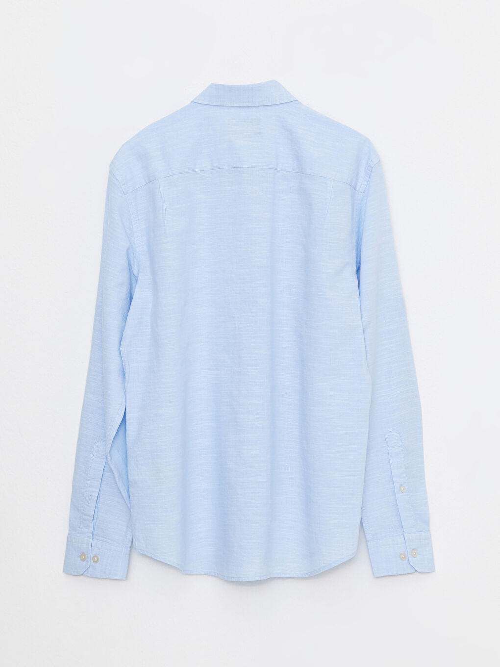 Regular Fit Long Sleeve Men's Shirt-6