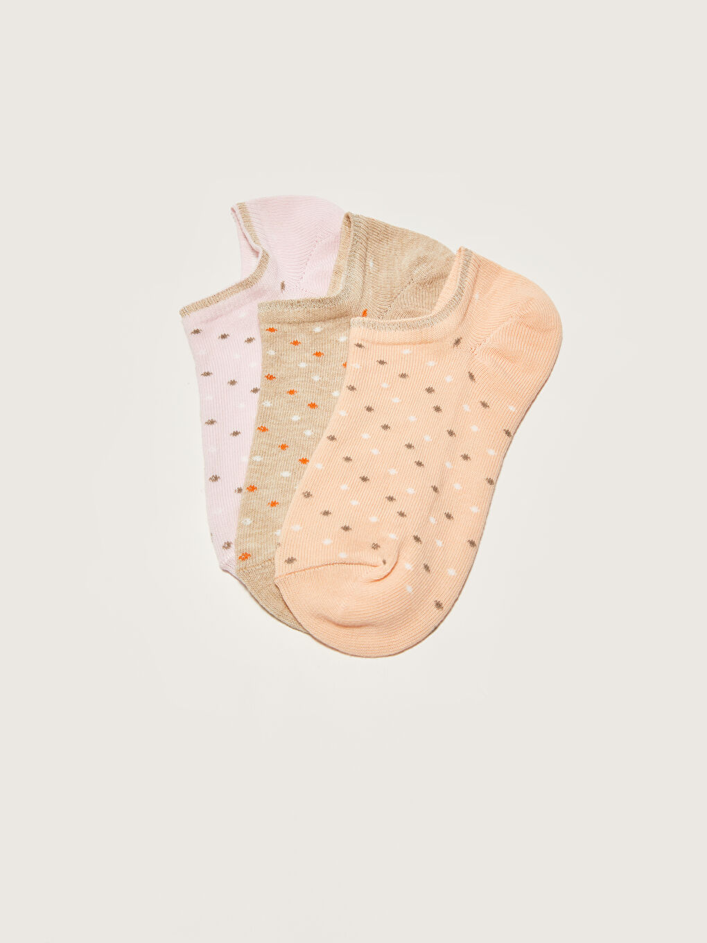 Patterned Women's Trainer Socks 3-pack