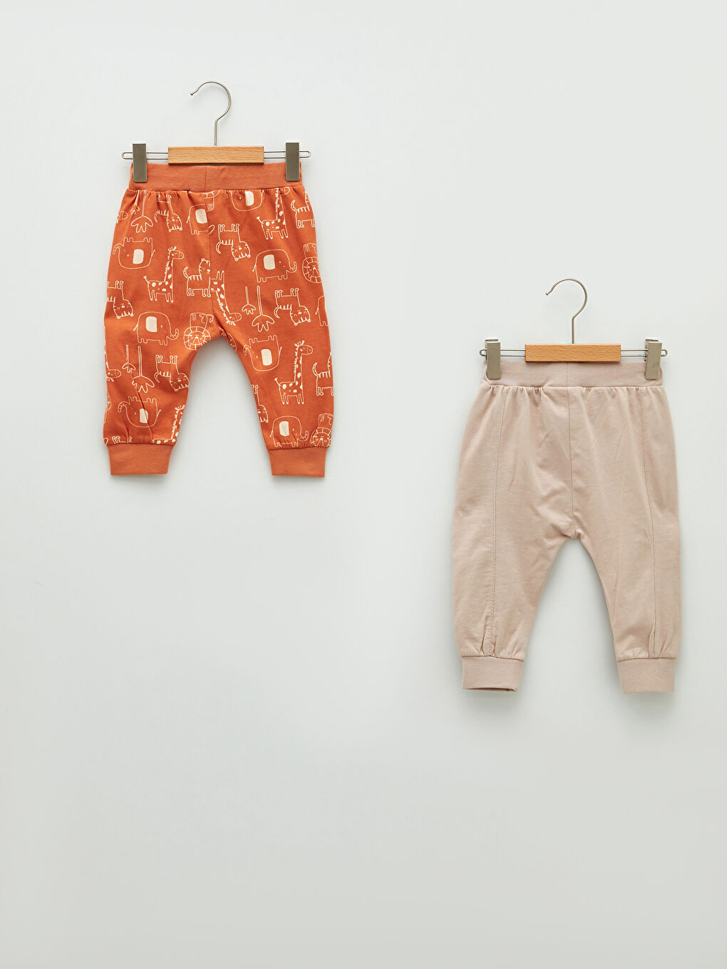 Elastic Waist Cotton Baby Boy Trousers 2-Pack -S20316Z1-RZ6