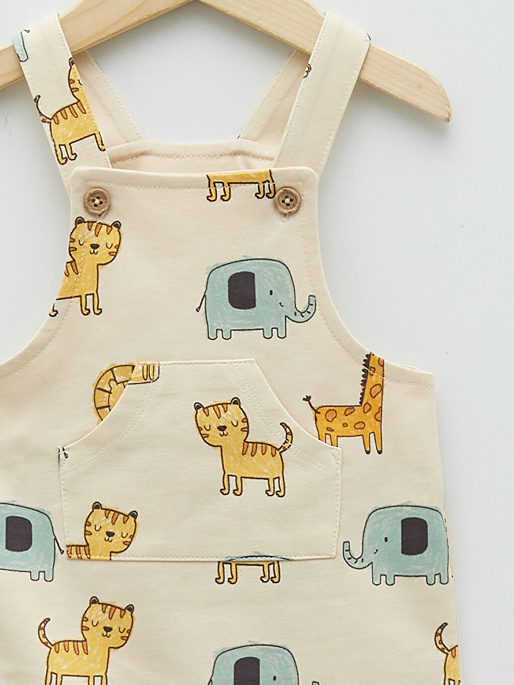 Printed Baby Boys' Dungarees-2
