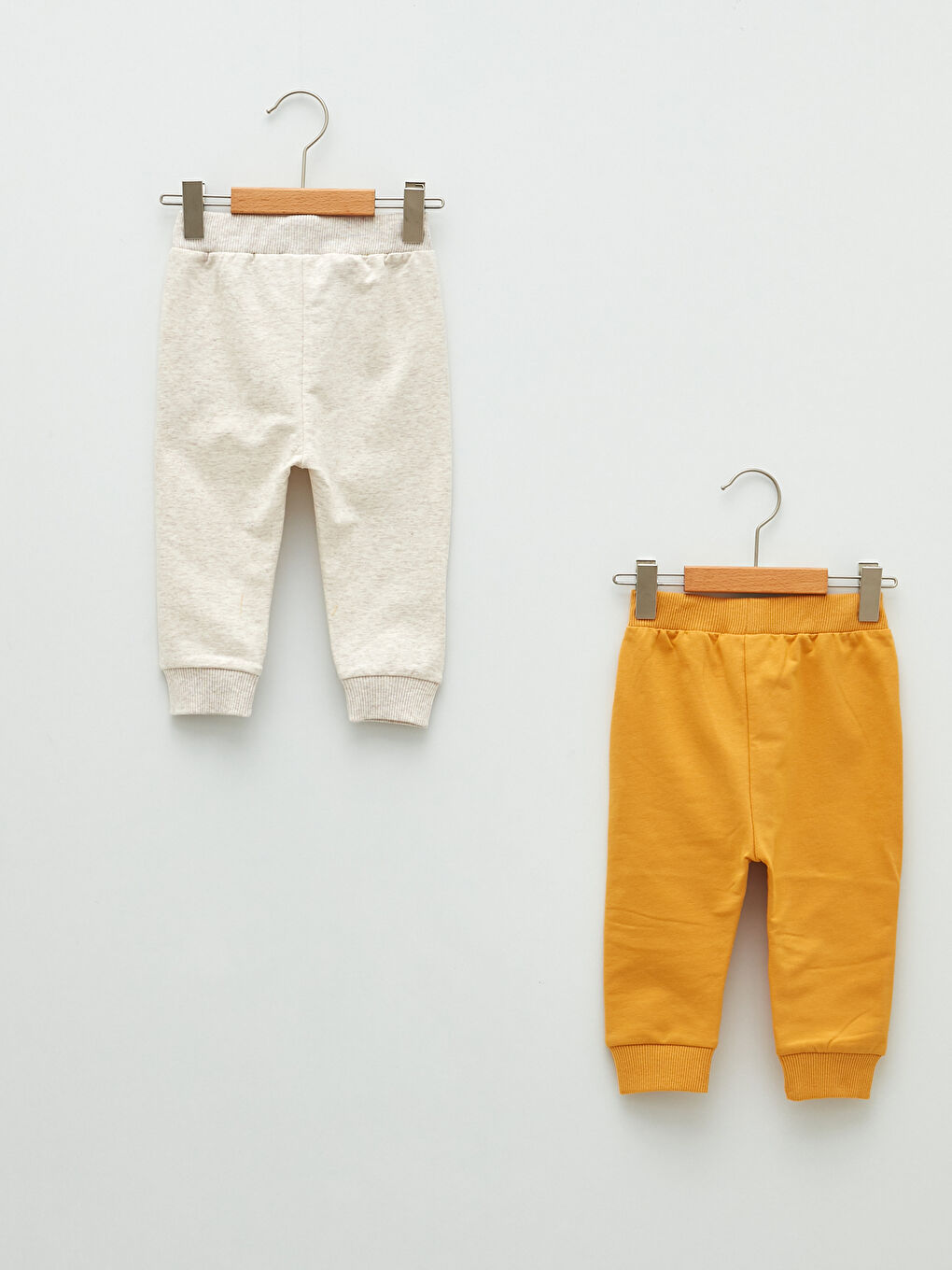 Elasticated Waist Basic Baby Boys' Trousers 2 Pack-1