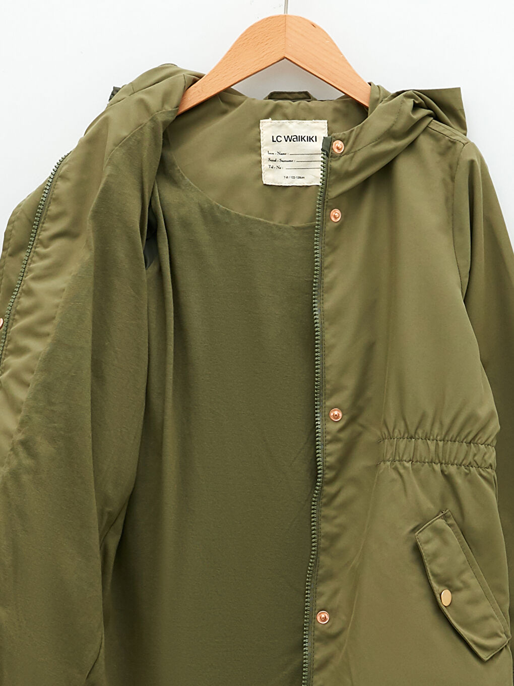 Djevojka TAMNO ZELENA Jakna-3