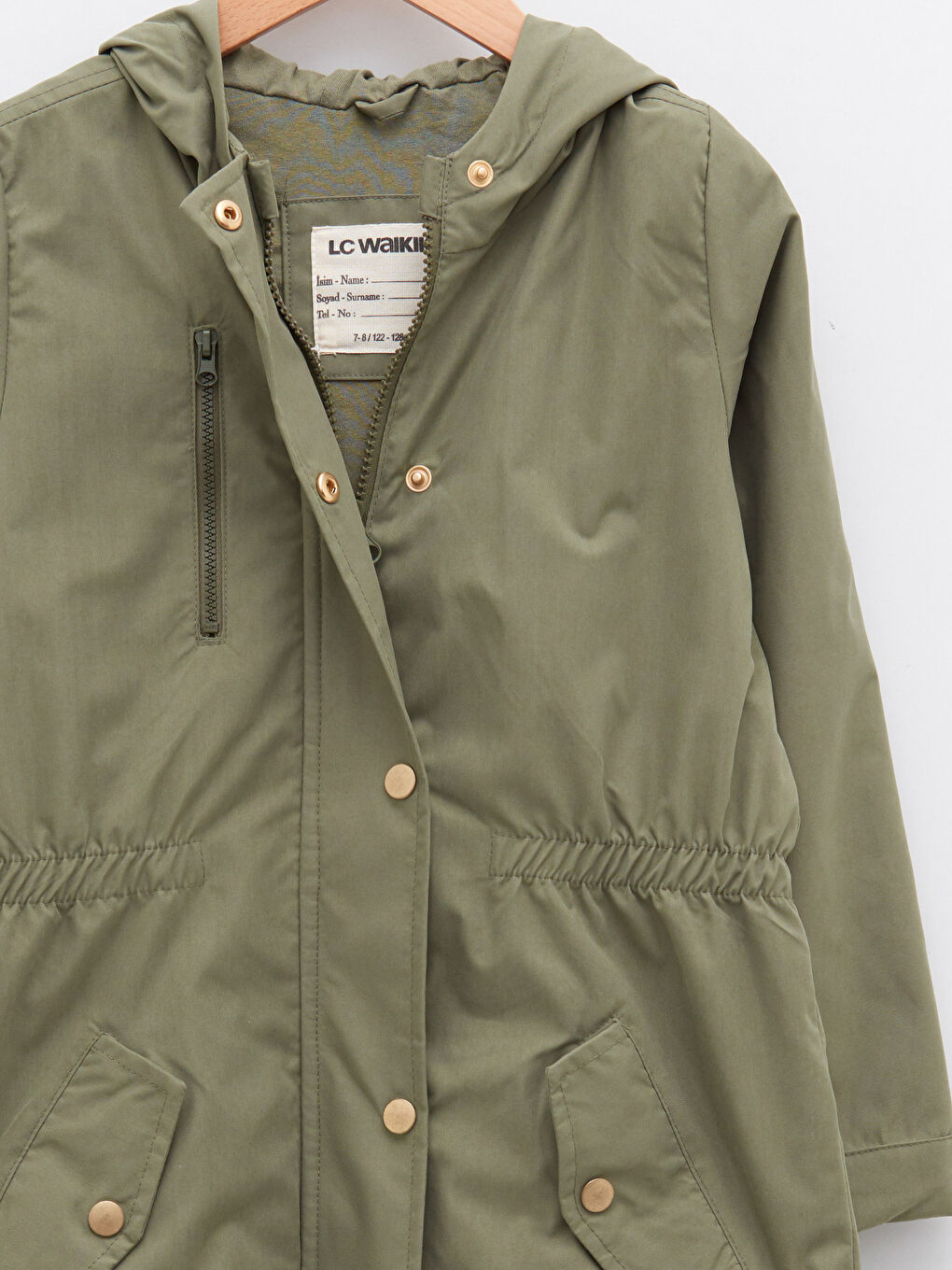 Djevojka TAMNO ZELENA Jakna-2