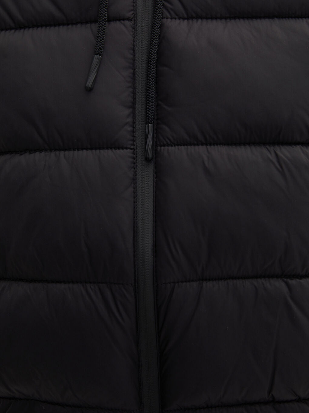 ქალებისთვის კაპიუშონიანი უბრალო დუტის ქურთუკი-3