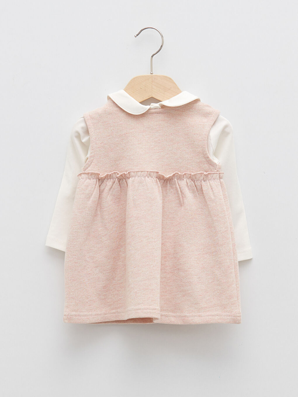 Embroidery Detailed Blouse and Dress for Baby Girl-1