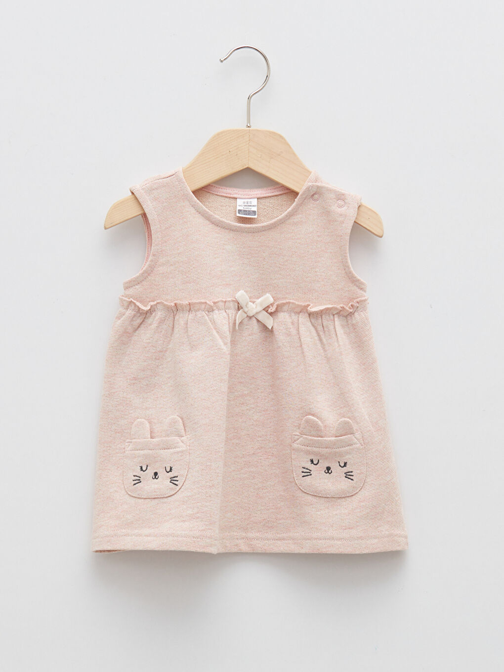 Embroidery Detailed Blouse and Dress for Baby Girl-4