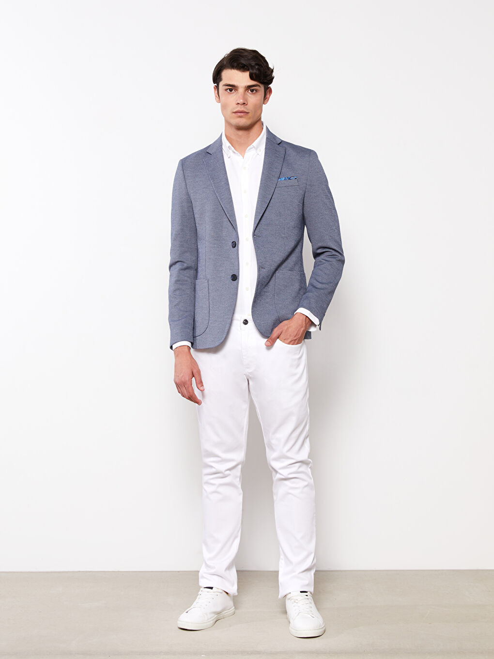 SOUTHBLUE Slim Fit Armürlü Erkek Pantolon-1