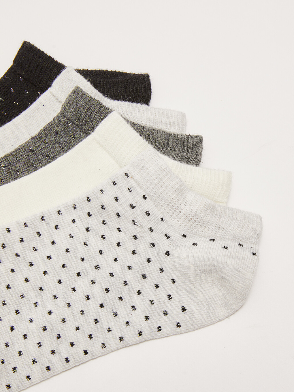 Patterned Women's Trainer Socks 5 Pack-2