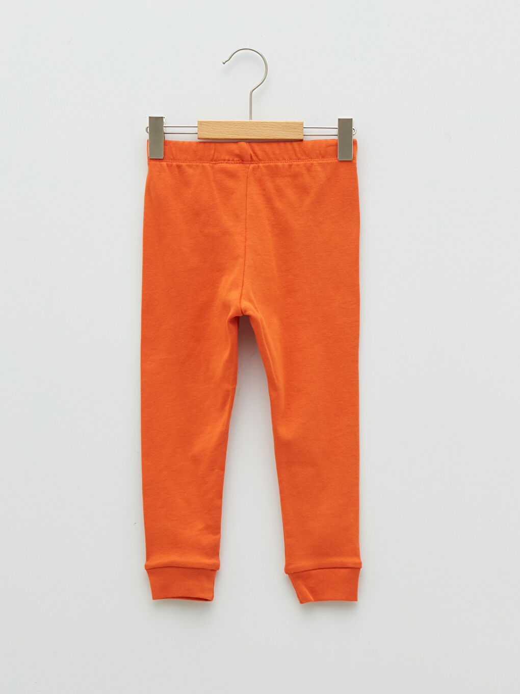Elastic Waist Cotton Baby Girl Pajama Bottoms 2-Pack-4
