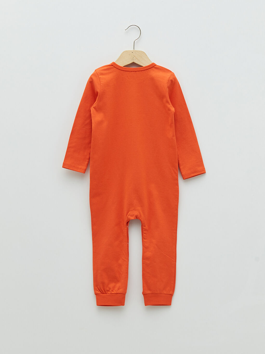 Pembe Bisiklet Yaka Uzun Kollu Baskılı Kız Bebek Tulum 2'li-3