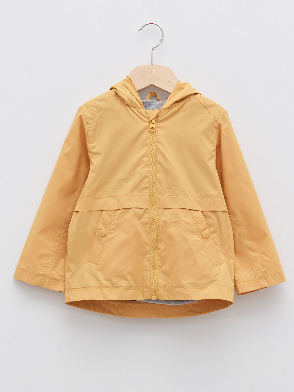 LCW baby Hooded Long Sleeve Baby Boy Zippered Raincoat -S20572Z1-G4N