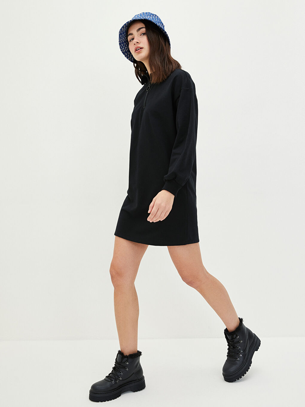 Chapeau Bob Imprimé avec Lettres pour Femmes-2